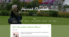 Desktop Screenshot of hannahelizabeth.org